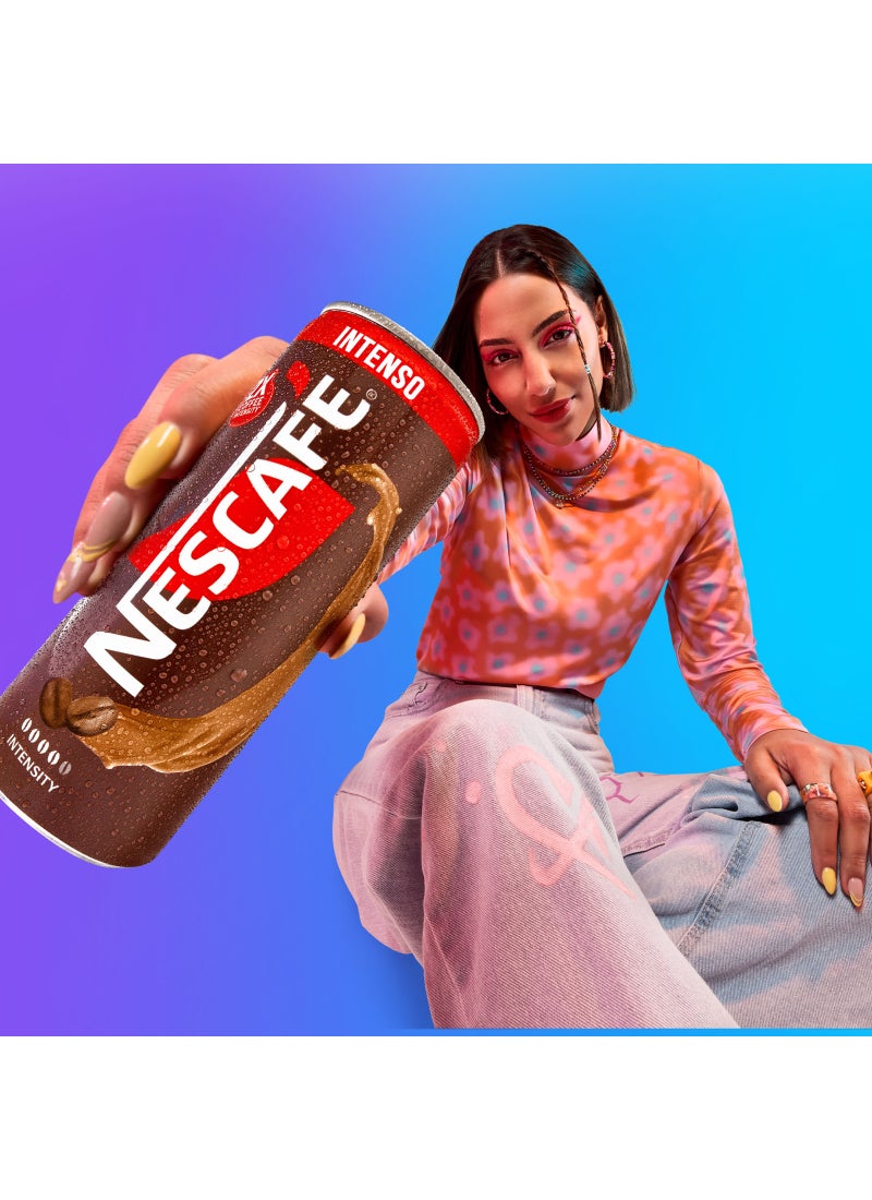 Nescafe Intenso Iced Coffee On The Go Can 225ml Single - Image 5