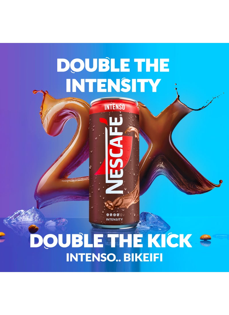 Nescafe Intenso Iced Coffee On The Go Can 225ml Single - Image 4
