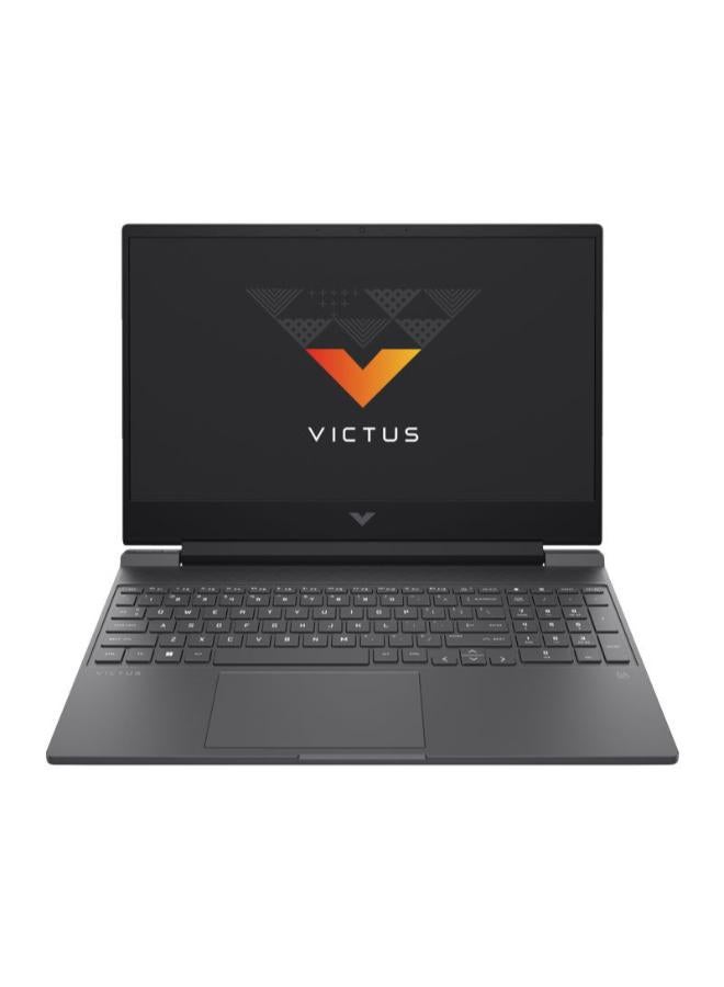 HP Victus 15-fa1039ne Laptop with 15.6 inch FHD / Intel Core i7-13700H / 8 GB RAM / 512 GB SSD / NVIDIA GeForce RTX 3050 6 GB / DOS / English/Arabic Mica Silver - Image 1
