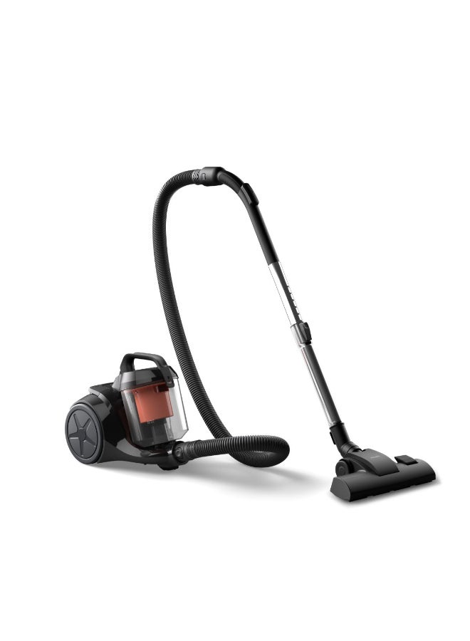 Bagless Vacuum Cleaner, 1.6L, Black & Coral, 1200W, XB1042/10 1200 W XB1042/10