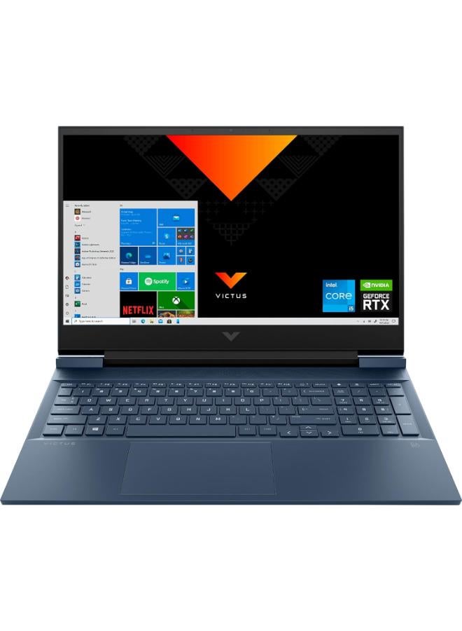 HP VCTUS 15  FA1035NE  Laptop with 15.6 inch FHD / Intel Core i5-13500H / 16 GB RAM / 512 Tera SSD / NVIDIA GeForce RTX 4050 / English & Arabic/ DOS/Performance Blue English Performance Blue - Image 1