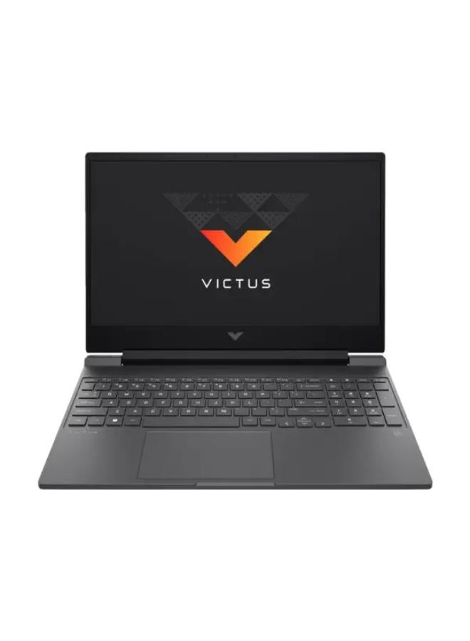 HP Victus 15-fa1052ne Laptop with 15.6 inch FHD / Intel Core i5-13420H / 8 GB RAM / 512 Tera SSD / NVIDIA GeForce RTX 2050 / English/ DOS //Mica Silver English Mica Silver - Image 1