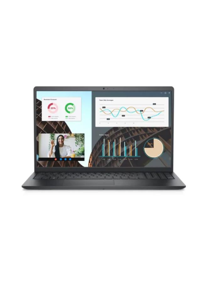 ديل VOSTRO 3530 Laptop with 15.6 inch FHD / Intel Core i7-1355U / 8 GB RAM / 512 GB SSD / Intel UHD Graphics / DOS / English Carbon Black - Image 1