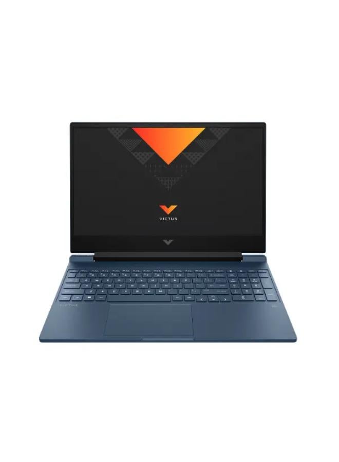 HP Victus 15-fa1033nia Laptop with 15.6 inch FHD / Intel Core i5-13420H / 8 GB RAM / 512 GB SSD / NVIDIA GeForce RTX 2050 / English / DOS /Performance blue English Performance blue - Image 1