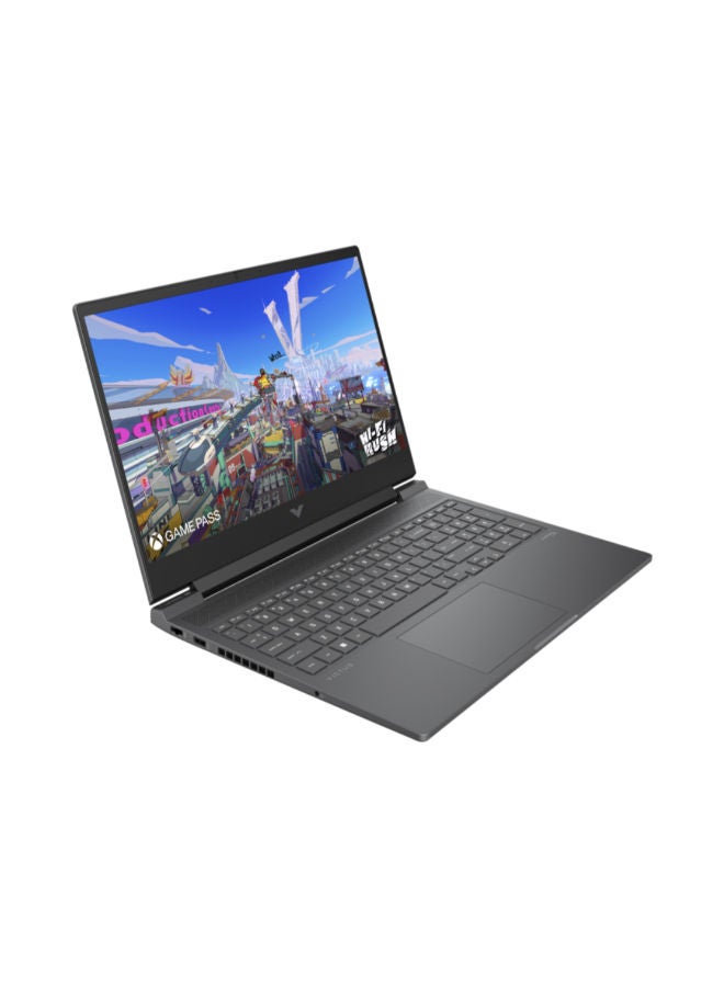 HP VICTUS 16- R1051 Laptop with 16 inch FHD / Intel Core i7-14700HX / 16 GB RAM / 1 GB SSD / NVIDIA GeForce RTX 4070 / English/ DOS /Mica Silver English Mica Silver - Image 1