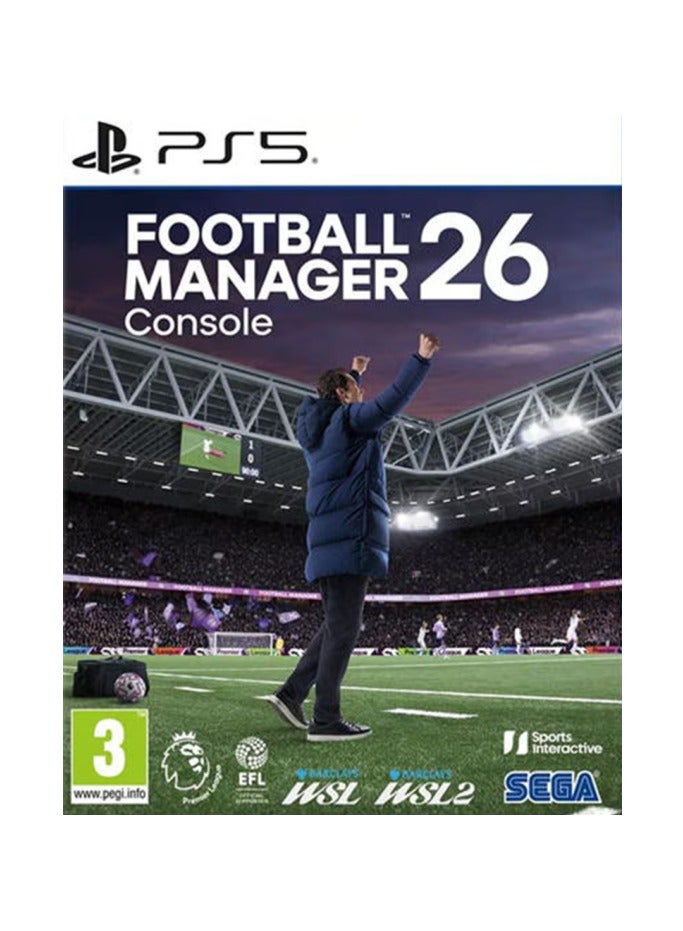 Sega Football Manager PEGI  26 PS5 - PlayStation 5 (PS5)