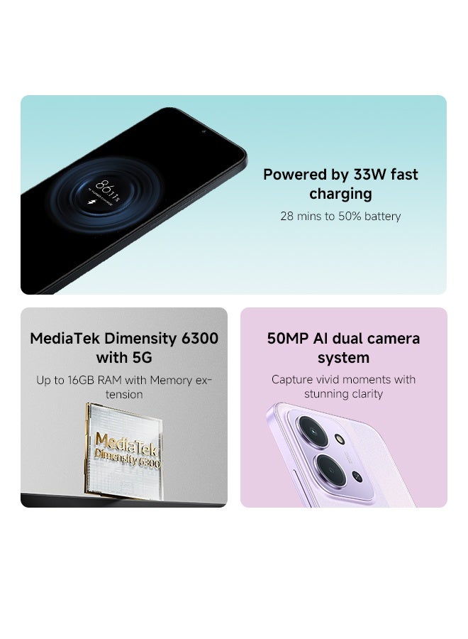 Xiaomi Redmi 15C Dual SIM Mint Green 4GB RAM 128GB 5G - Global Version - Image 4