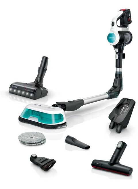 Rechargeable 2 in 1 Vacuum and Mop Unlimited 7 ProHygienic Aqua White BCS71HYG1 1000 W BCS71HYG1 White
