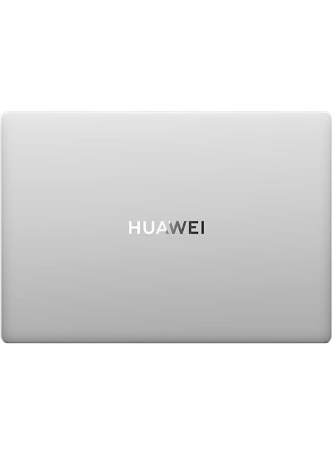 هواوي MateBook D16 (Upgraded Version) Laptop With 16 Inch Full HD (1920X1080) Display, Intel Core i5-12450H Processor/8GB RAM DDR5/512GB SSD/Windows 11 Pro/ English/Arabic Mystic Silver - Image 5