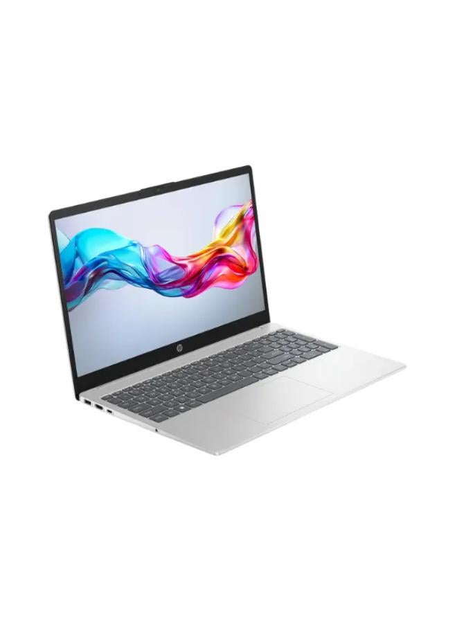 HP - 15- FD0211ne Laptop with 15.6 inch FHD / Intel Core i5-1334U / 8 GB RAM / 512 Tera SSD / Intel Iris X Graphics / English,U2,/Natural Silver English Natural silver - Image 2