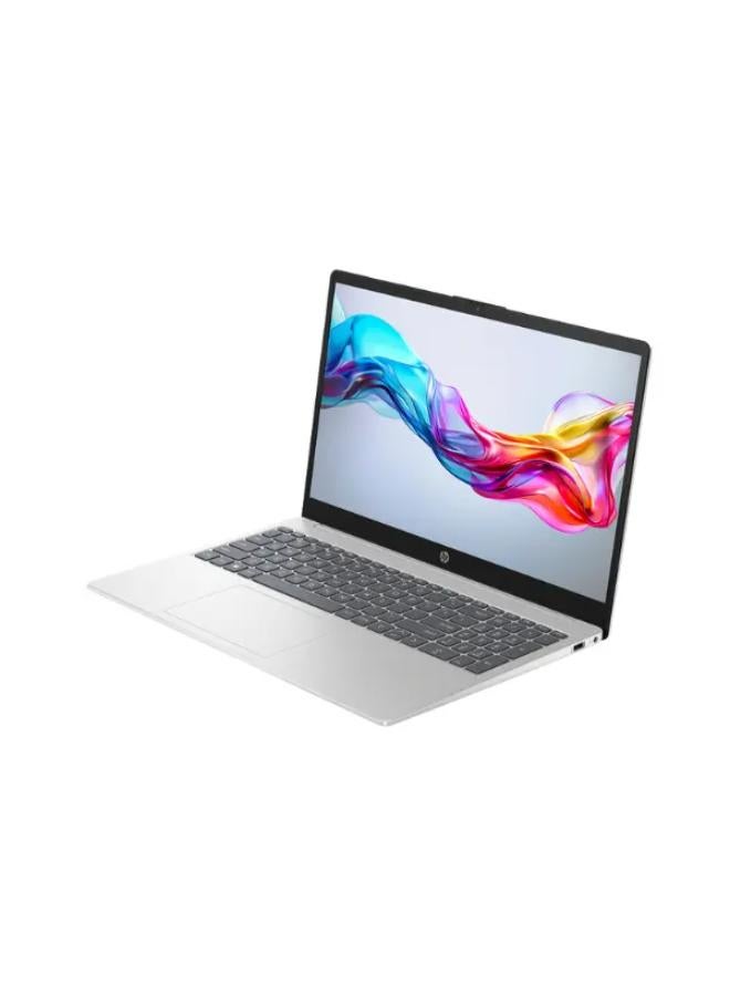 HP - 15- FD0211ne Laptop with 15.6 inch FHD / Intel Core i5-1334U / 8 GB RAM / 512 Tera SSD / Intel Iris X Graphics / English,U2,/Natural Silver English Natural silver - Image 3