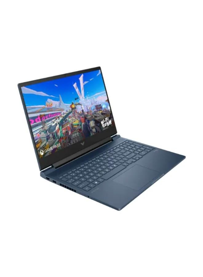 HP VICTUS 16- R1052 Laptop with 16 inch FHD / Intel Core i7-14700HX / 16 GB RAM / 1 GB SSD / NVIDIA GeForce RTX 4070 / English/ DOS /Performance Blue English Performance Blue - Image 2