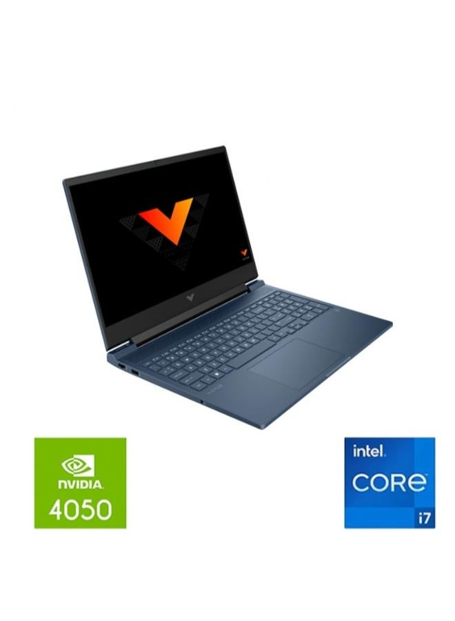 HP VICTUS16-R0046NE Laptop with 16 inch FHD / Intel Core i7-13700H / 16 GB RAM / 1 GB SSD / NVIDIA GeForce RTX 4050 / English/ DOS /Blue English blue - Image 3