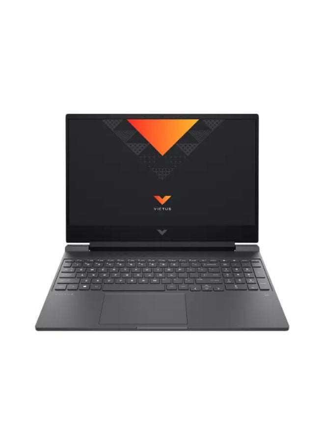 HP Victus 15-fa1015 Laptop with 15.6 inch FHD / Intel Core i7-13700H / 16 GB RAM / 1 Tera SSD / NVIDIA GeForce RTX 3050 / English & Arabic/ DOS /Mica Silver English Mica Silver - Image 1