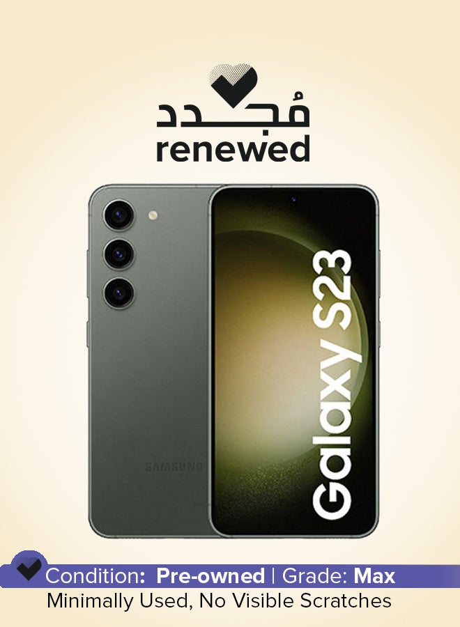 Samsung Renewed - Galaxy S23 5G Single SIM + eSIM Green 8GB RAM 128GB - International Version - Image 1