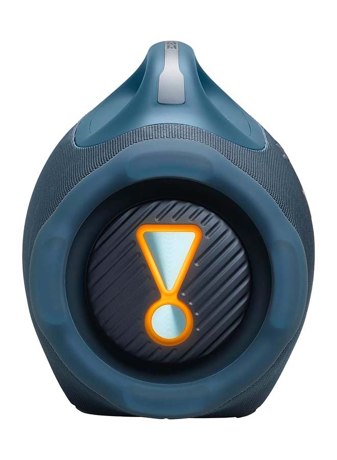 جي بي إل Boombox 4 – Most Powerful Portable Waterproof Speaker with Massive JBL Pro Sound, AI Sound Boost, Up to 34 Hours Playtime, IP68 Waterproof & Dustproof, Auracast™ Multi-Speaker Connection, blue - Image 5