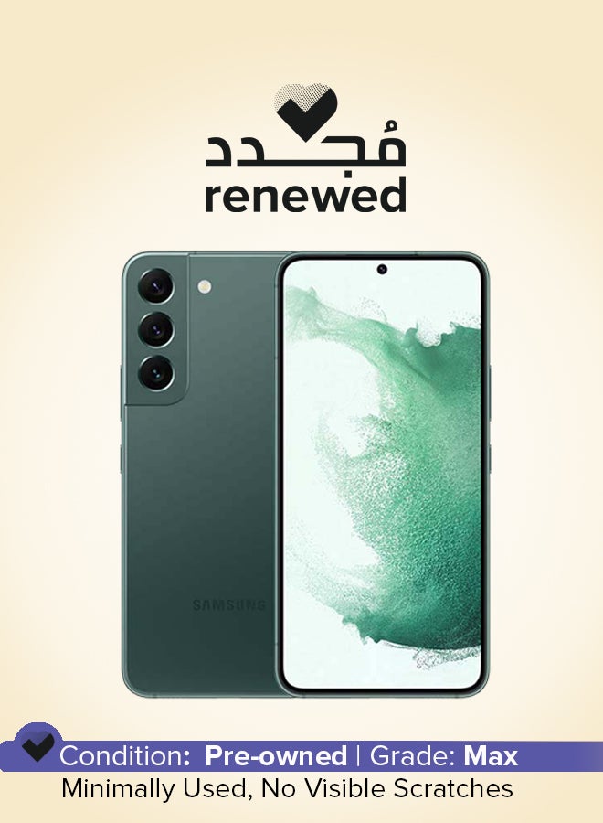 سامسونج مجدد - جالاكسي S22+ شريحة واحدة + eSim أخضر 8GB RAM 128GB 5G - النسخة الدولية - Image 1