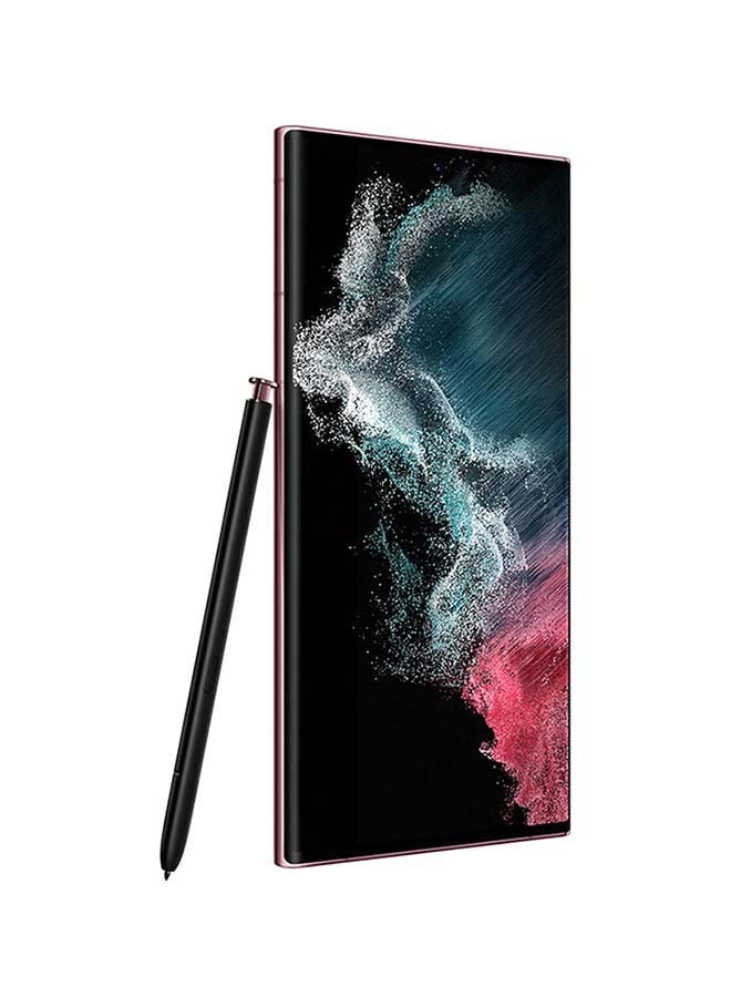 Samsung Renewed - Galaxy S22 Ultra Burgundy 12GB RAM 256GB 5G - International Version - Image 5