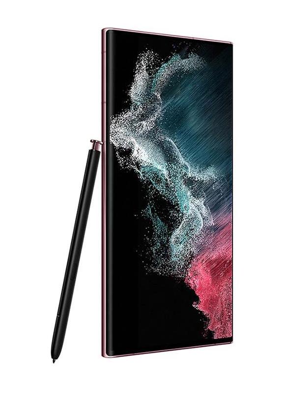 Samsung Renewed - Galaxy S22 Ultra Burgundy 12GB RAM 256GB 5G - International Version - Image 5