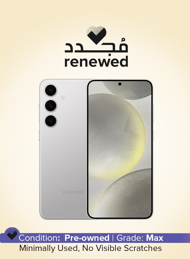 سامسونج مجدد - جالكسي S24 بلس رمادي رخام 12 جيجابايت رام 256 جيجابايت 5G - النسخة الدولية - Image 1