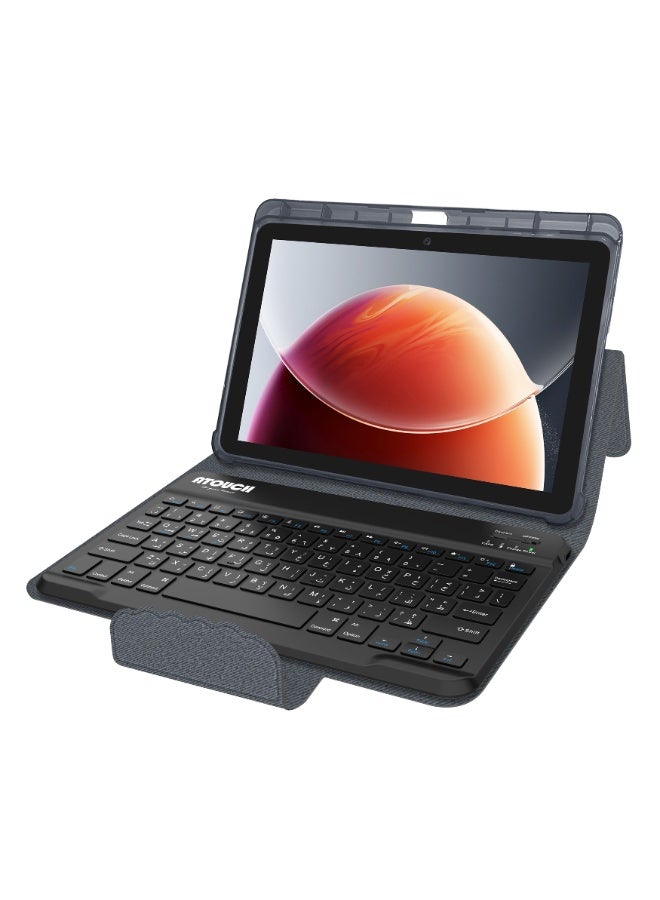 ATOUCH S-T1 10.1-Inch In-Cell Display Android 15 Smart Tablet 18GB RAM 512GB ROM Dual SIM 5G Wi-Fi Tab with Keyboard, Mouse, Stylus And Cover – Grey - Image 3