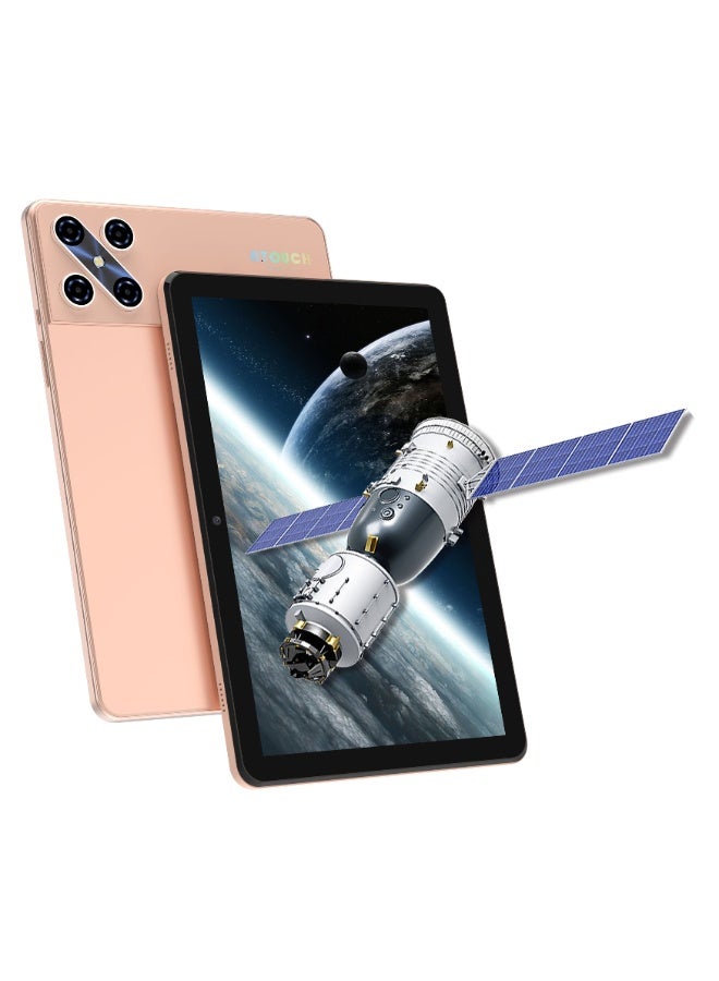 ATOUCH S-T1 10.1-Inch In-Cell Display Android 15 Smart Tablet 18GB RAM 512GB ROM Dual SIM 5G Wi-Fi Tab with Keyboard, Mouse, Stylus And Cover – Gold - Image 1