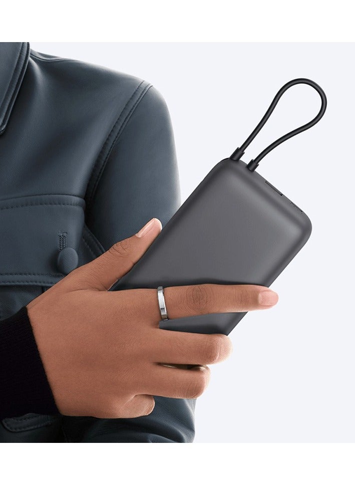 Xiaomi Power Bank Integrated Cable USB-C and USB Ports 20000mAh 22.5W BHR9738GL Light Grey - Image 4