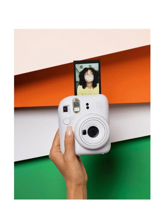 Fujifilm Instax Mini12 Instant Camera Kit (Clay White) Mini12 Camera case White,instax mini film 10pk Black frame, Acrylic Photo Frame,Wooden Photo Bag Tag/ornament - Image 4