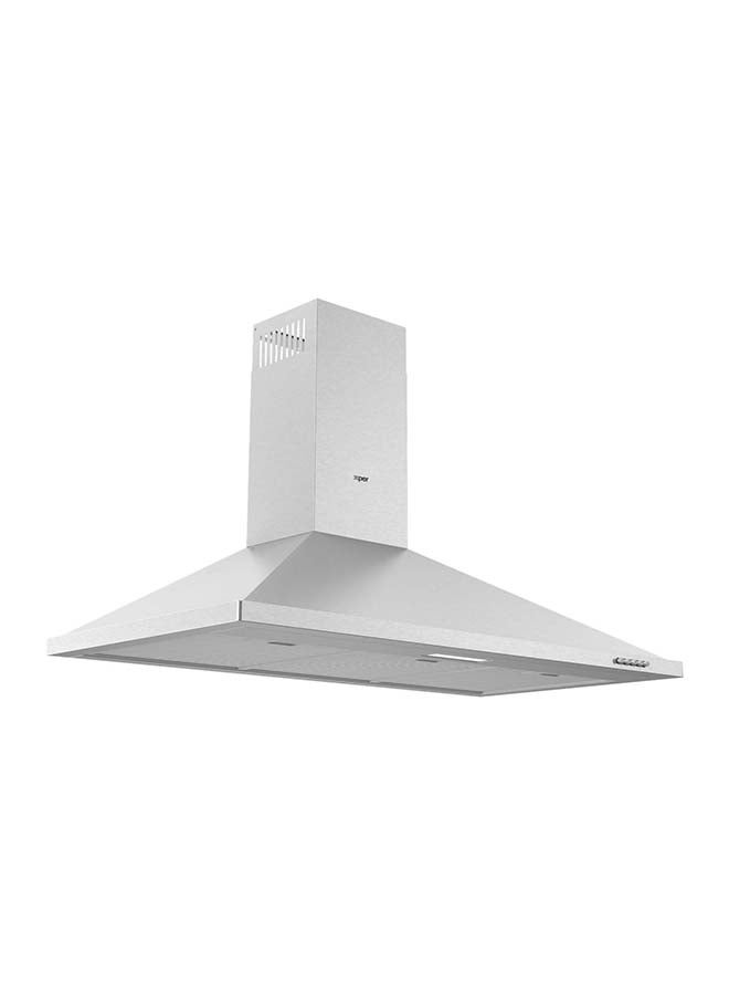 terim Wall Mounted Chimney Cooker Hood, 89.6 cm, Turkish XPHO90PYS Steel - Image 2