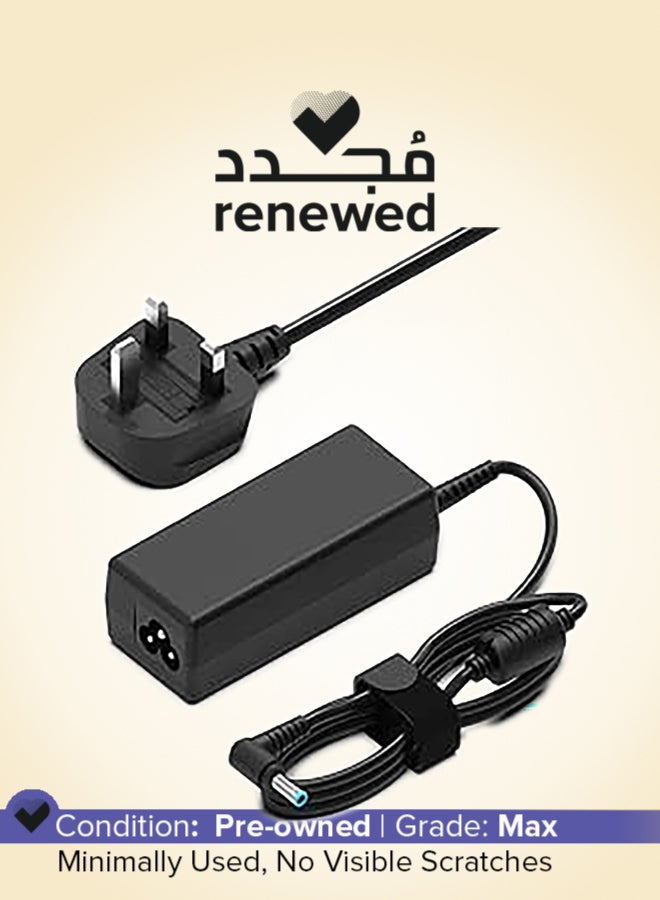 HP Renewed -  Big Pin 45W Laptop Charger Adapter Black - Image 1