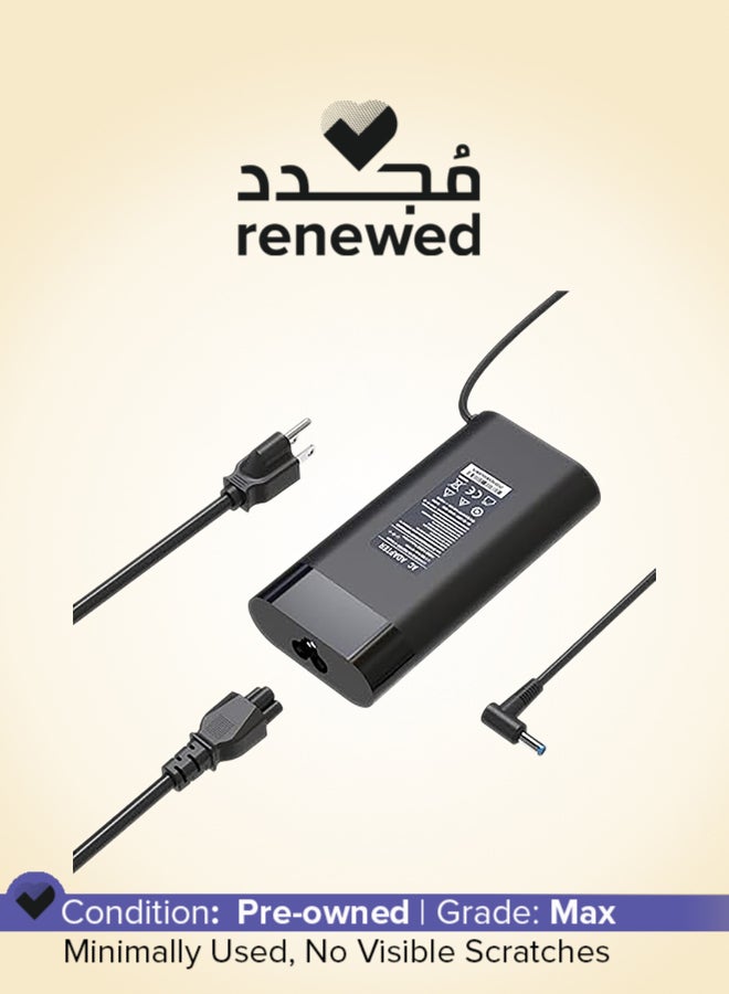 HP Renewed -  Big Pin 180W Laptop Charger Adapter Black - Image 1