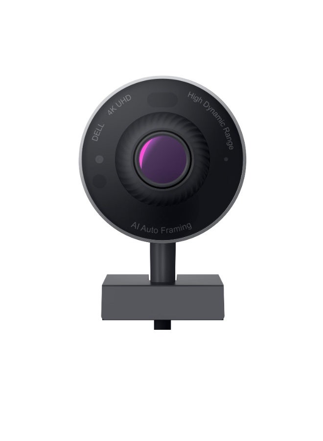 Dell UltraSharp Webcam WB7022 – 4K Ultra HD HDR USB-C Business Webcam Black - Image 4