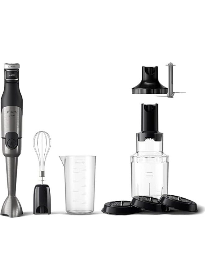 Philips Hand Blender, 500ml, 1200W, Silver/Black, HR2684/00 - Image 2