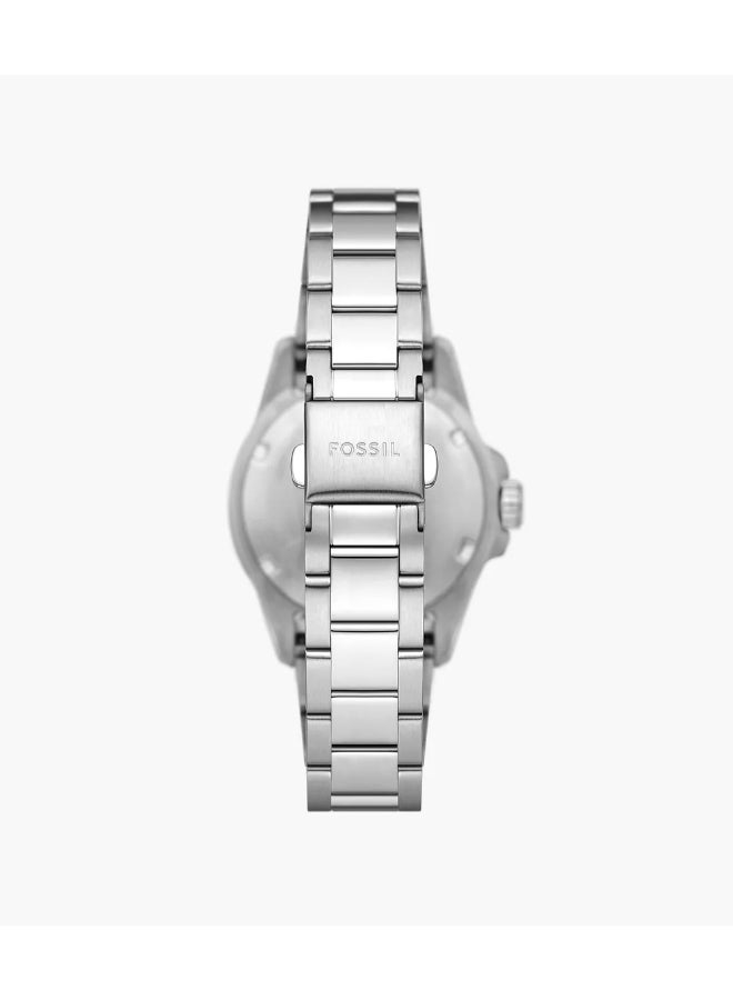 FOSSIL Women's Blue Dive Three-Hand Stainless Steel Watch ES5353 - 36mm - Image 3