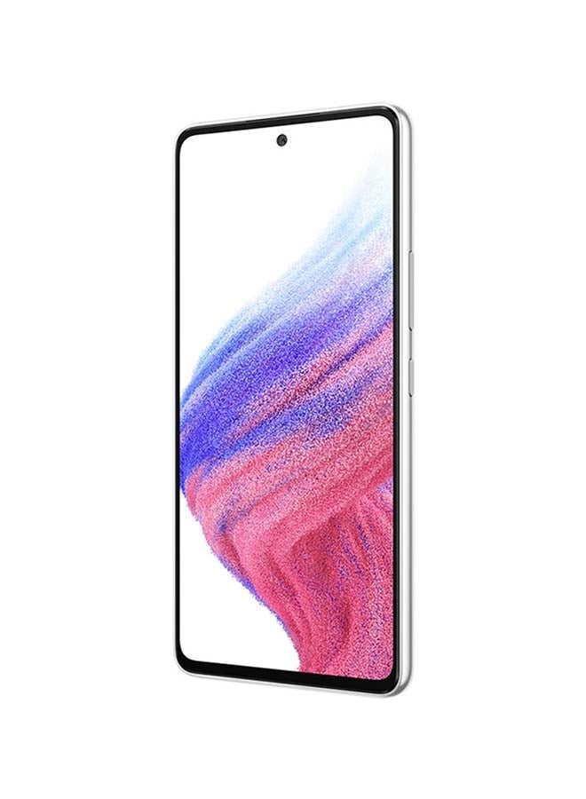 سامسونج مجدد - جالاكسي A53 شريحة واحدة أبيض رائع 6 جيجابايت رام 128 جيجابايت 5G - النسخة الدولية - Image 5