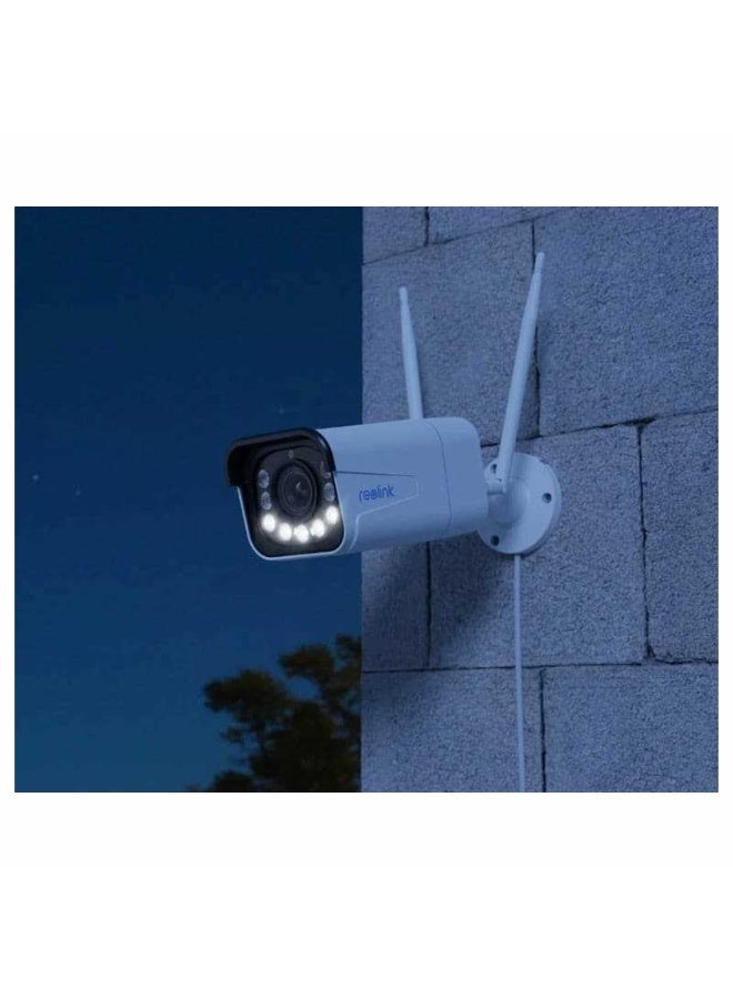 reolink 4K Wi-Fi 6 Outdoor Security Camera W430, 8MP Color Night Vision, Human/Vehicle/Animal Detection, Dual-Band 2.4/5GHz, 2-Way Audio, IP67 Waterproof - Image 3