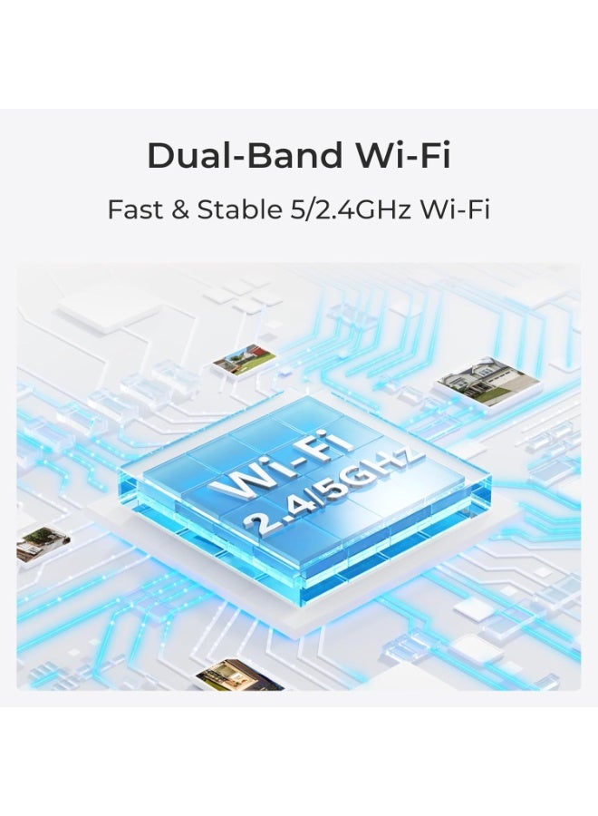 reolink 4K Wireless Security Camera | AI Motion Detection, Color Night Vision, Two-Way Audio, Outdoor Wi-Fi Surveillance, IP67 Waterproof, Smart Home Camera - Image 4