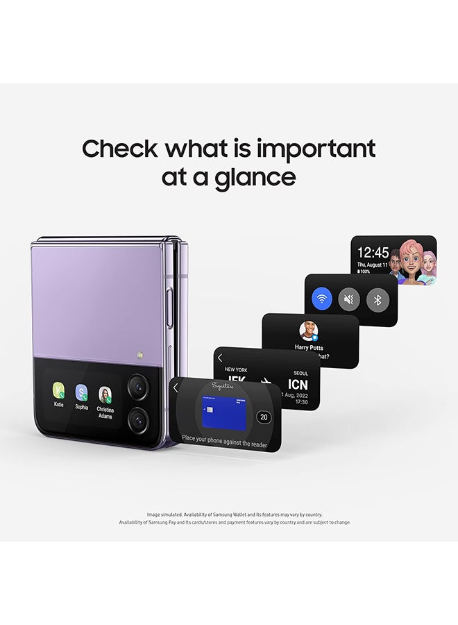 Samsung Renewed - Galaxy Z Flip 4 5G Dual sim Bora Purple 8GB RAM 256GB - International Version - Image 5
