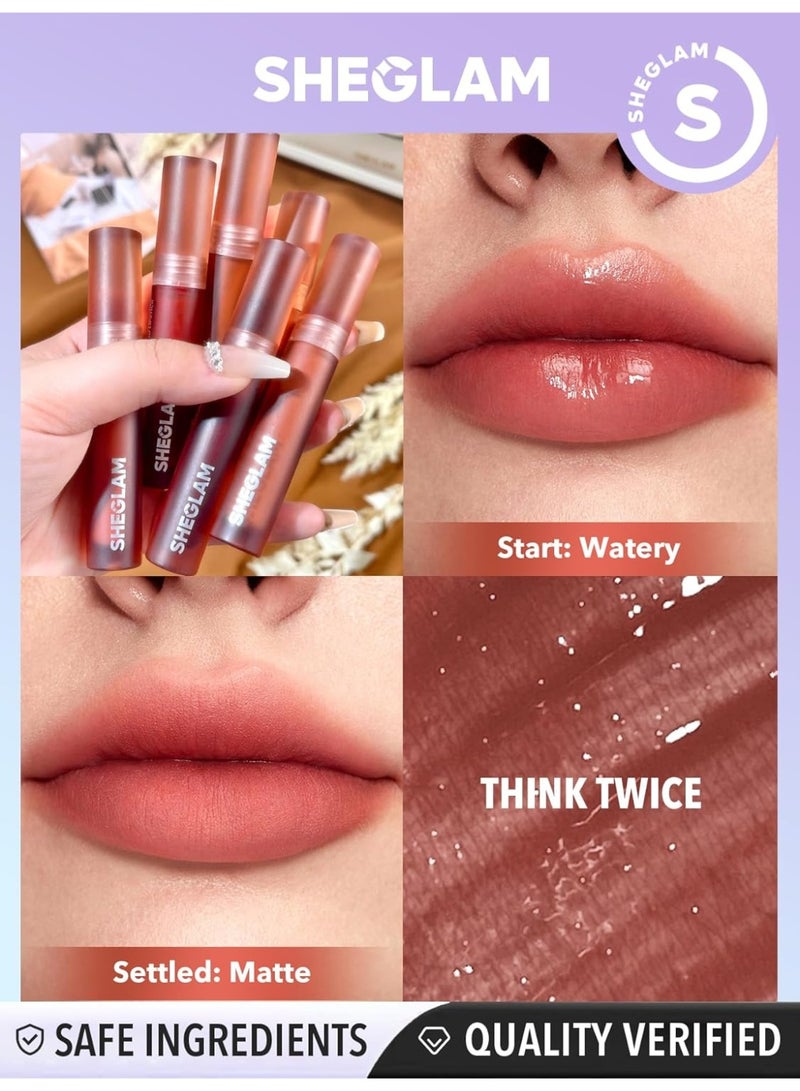 SHEGLAM Soft Haze Lip Blur- Think twice - Image 4