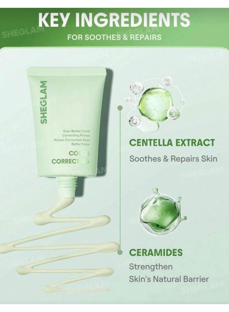 شيجلام Even Better Color Correcting Primer- green - Image 4
