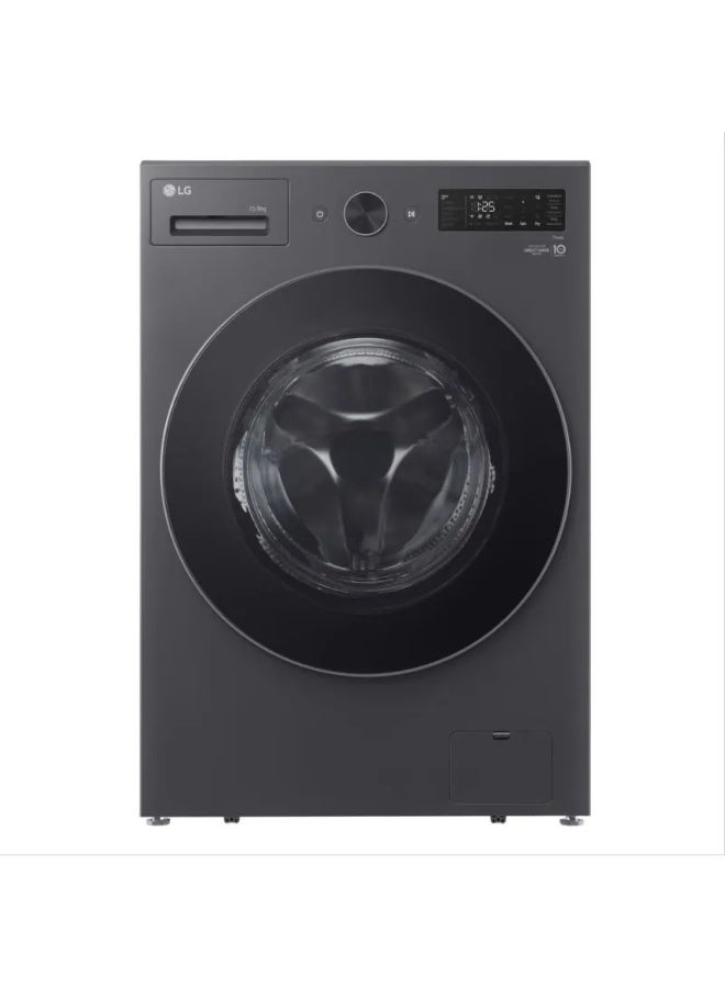 إل جي LG 15Kg/8 Washer & Dryer 6 Motion AI DD Motor TruboWash TurboDry F0Z6DRP24 15 kg F0Z6DRP24 Dark Silver - Image 1