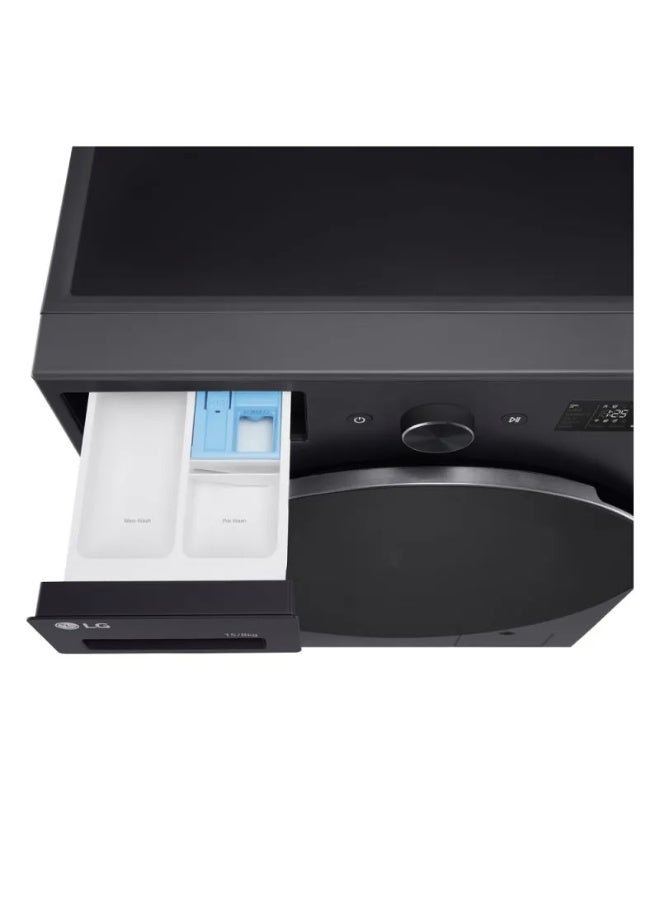 إل جي LG 15Kg/8 Washer & Dryer 6 Motion AI DD Motor TruboWash TurboDry F0Z6DRP24 15 kg F0Z6DRP24 Dark Silver - Image 4