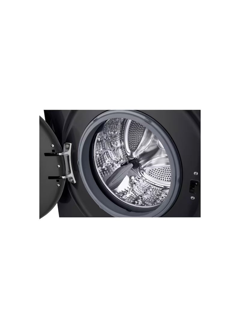 إل جي LG Front Loading Wifi Inverter Washing Machine - 8KG - Onyx Black - F4Y2TYG6X 8 kg F4Y2TYG6X black - Image 4