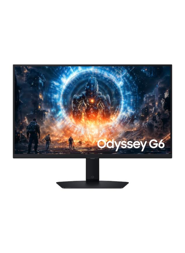 Samsung Odyssey G6 G60F 2K QHD 350Hz 1Ms Response Time G-Sync with Pivot Gaming Monitor Black - Image 1