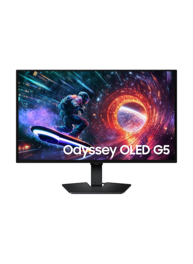 Samsung Odyssey OLED G5 G50SF QHD 180Hz 0.03Ms Response Time Gaming Monitor Black - Image 1