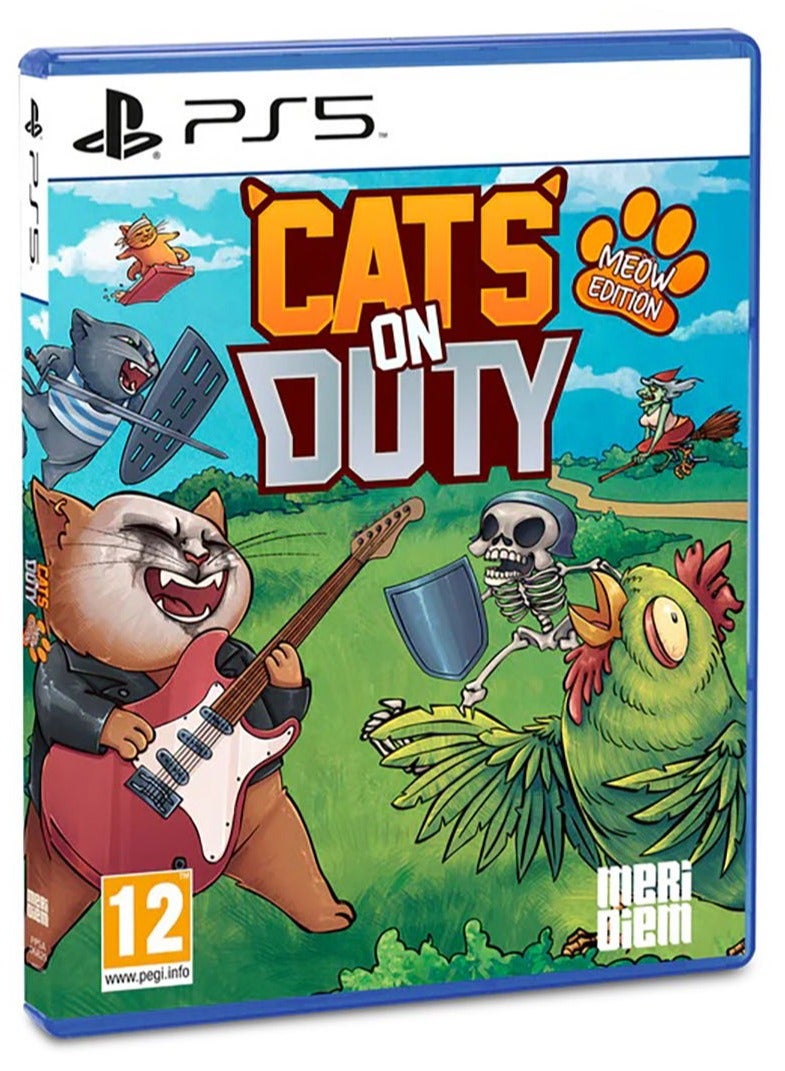 Sony PS5 Cats on Duty Meow Edition - PlayStation 5 (PS5) - Image 1