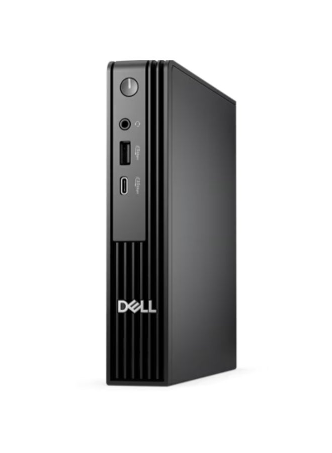 ديل Pro QCM1250 MFF Micro Mini PC With Core Ultra 7-265T Processor/16GB RAM DDR5/ 512GB SSD/Intel Graphics/DOS(Without Windows)/ Black - Image 1