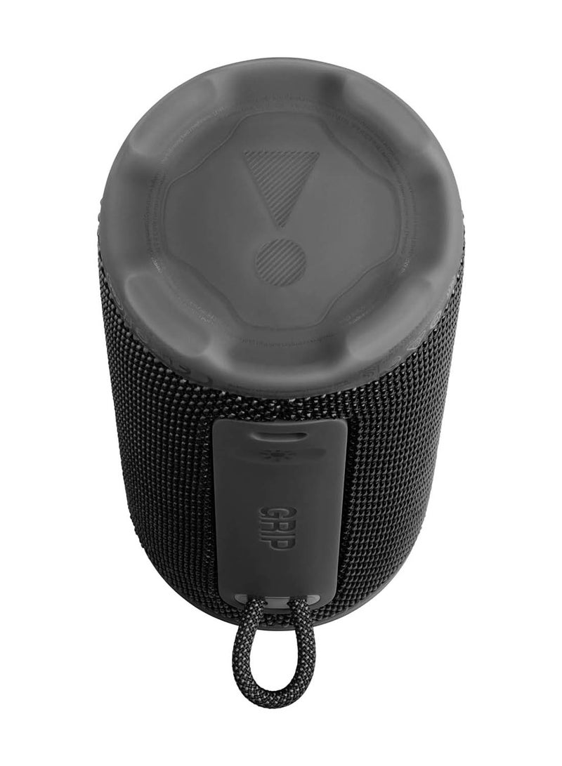 JBL Grip Compact Bluetooth Speaker, JBL Pro Sound with AI Sound Boost, IP68 Waterproof and Dustproof, Ambient Light, Up to 14 Hours Playback, Auracast Multi-Speaker, JBL Portable App, Black black - Image 4