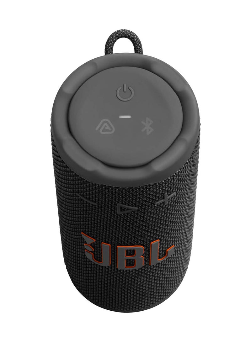 JBL Grip Compact Bluetooth Speaker, JBL Pro Sound with AI Sound Boost, IP68 Waterproof and Dustproof, Ambient Light, Up to 14 Hours Playback, Auracast Multi-Speaker, JBL Portable App, Black black - Image 5