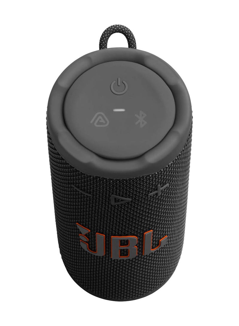 JBL Grip Compact Bluetooth Speaker, JBL Pro Sound with AI Sound Boost, IP68 Waterproof and Dustproof, Ambient Light, Up to 14 Hours Playback, Auracast Multi-Speaker, JBL Portable App, Black black - Image 3